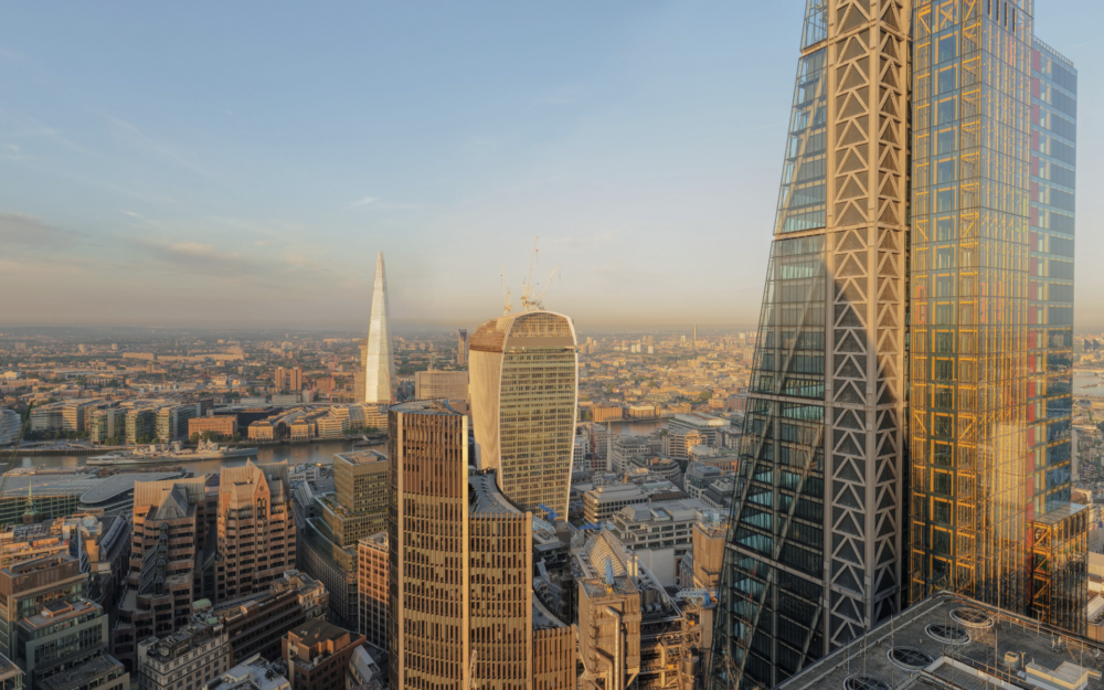 Aerial 360 tours from 30 St Mary Axe